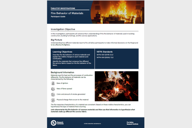 FSRI Fire Safety Research Institute | Training & Education