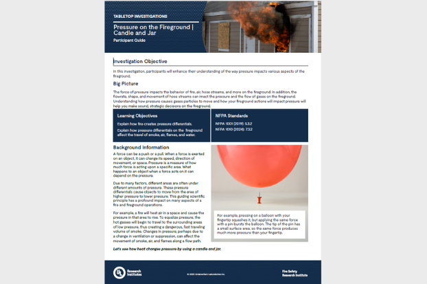 FSRI Fire Safety Research Institute | Training & Education