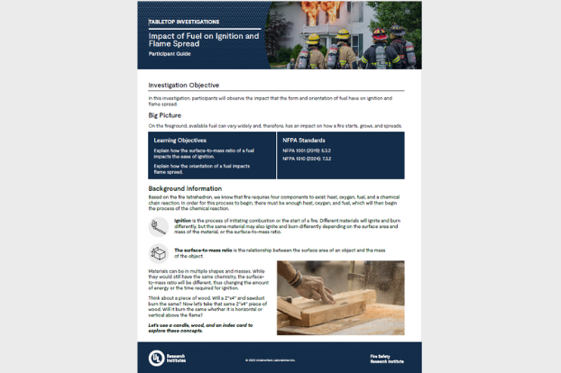 FSRI Fire Safety Research Institute | Training & Education