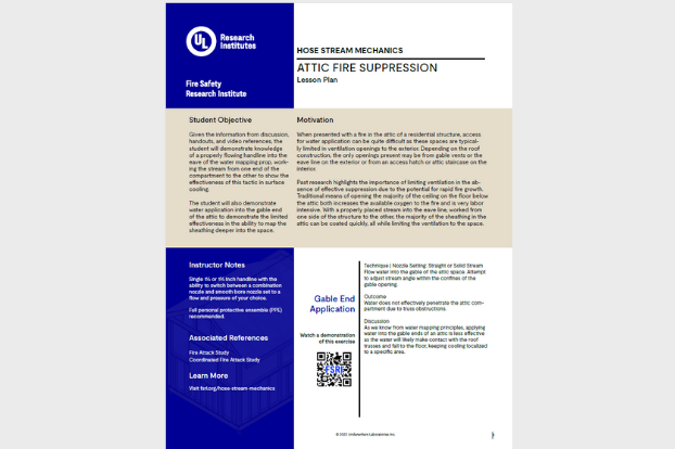 FSRI Fire Safety Research Institute | Training & Education