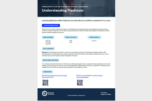 FSRI Fire Safety Research Institute | Training & Education