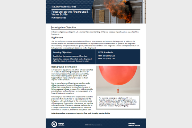 FSRI Fire Safety Research Institute | Training & Education