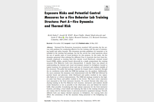 FSRI Fire Safety Research Institute | Training & Education